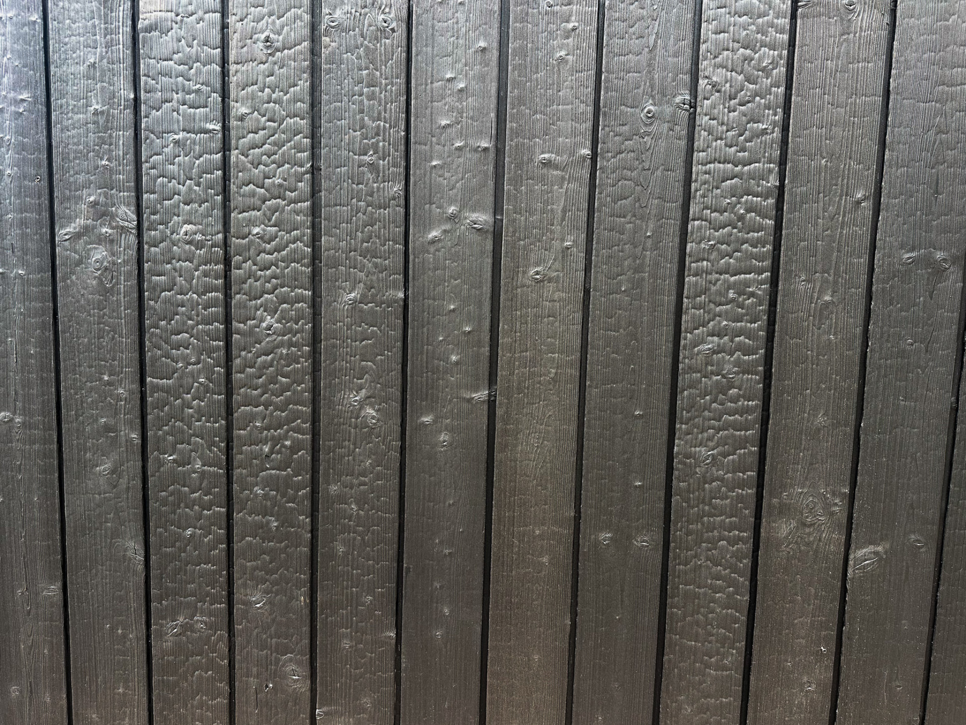 Spruce in KIME Black charred finish